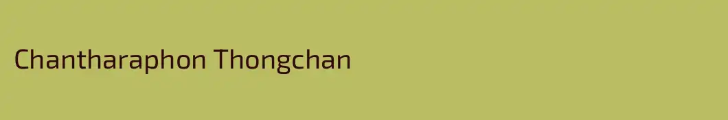 Chantharaphon Thongchan